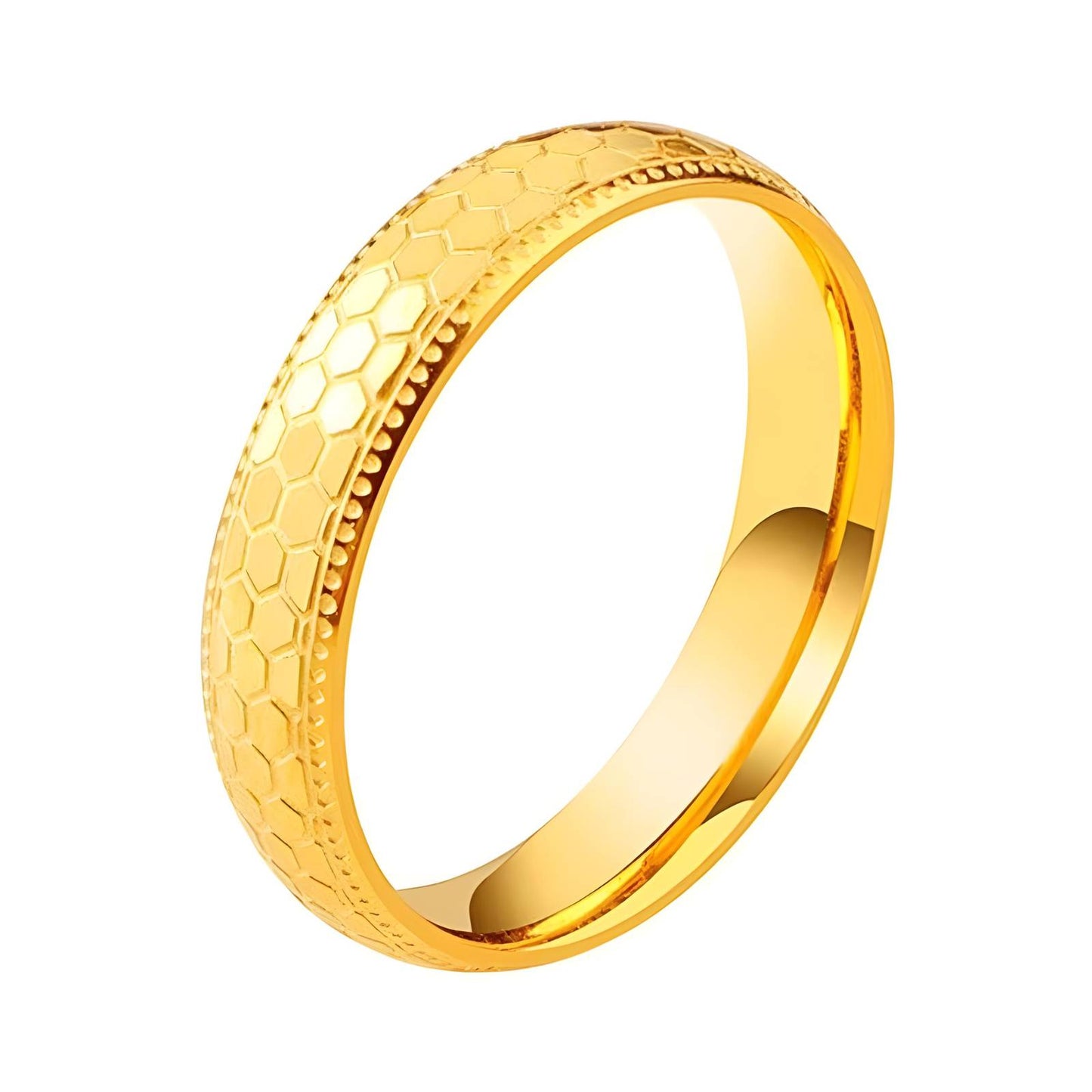 18K Gold-Plated Stainless Steel Ruilin Dragon Ring